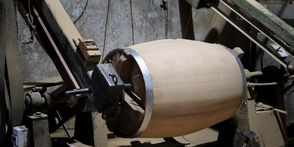 Exterior sanding process - After